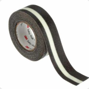 Cinta Antideslizante (2 Negra Fotoluminiscente)